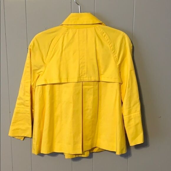 Grace Dane Lewis Yellow Peacoat Size 8 - Picture 3 of 3